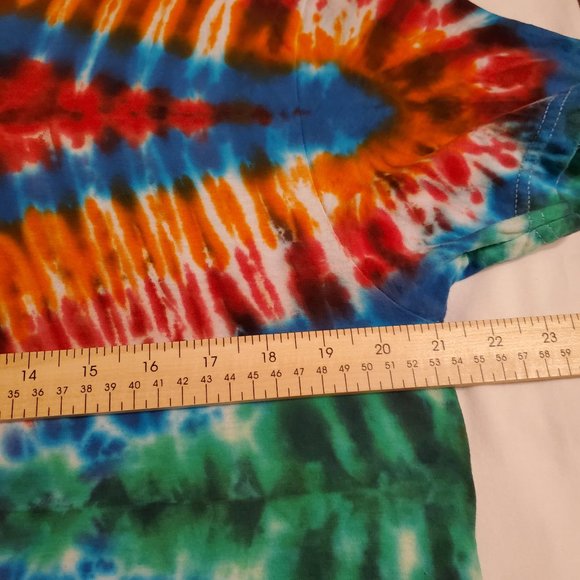 Tie Dye boho bohemia style unisex size L. 100% soft cotton. - Picture 9 of 10